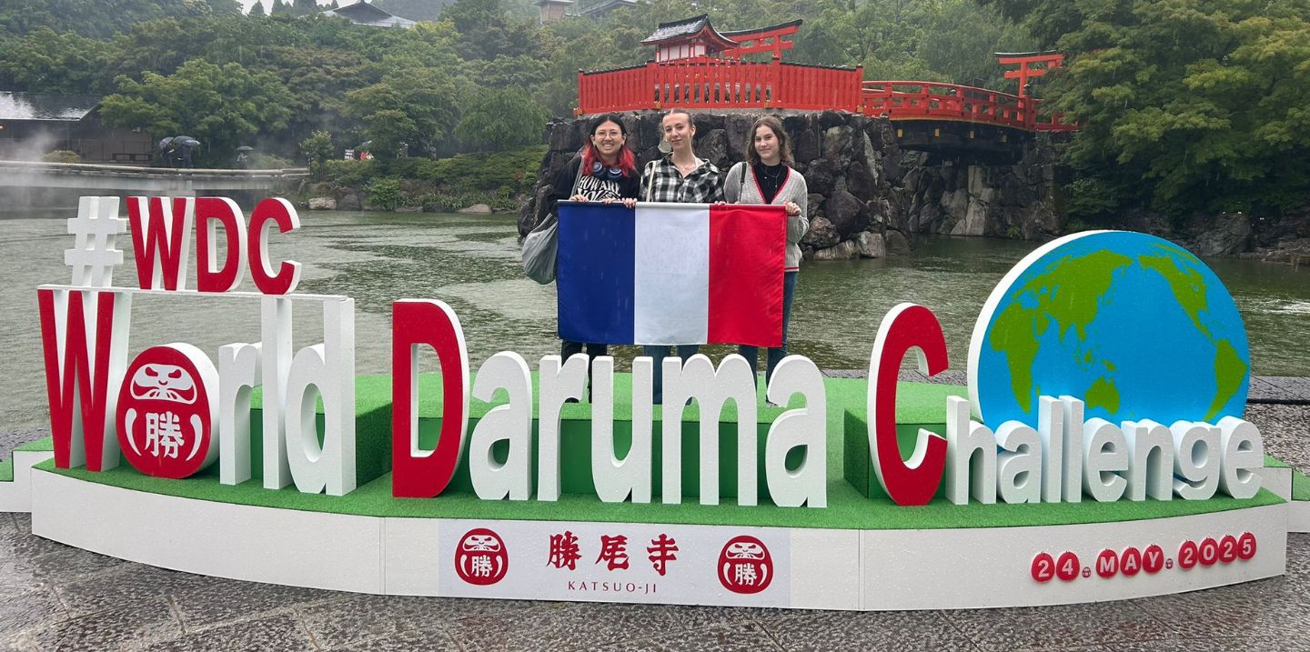 Louise en stage au japon